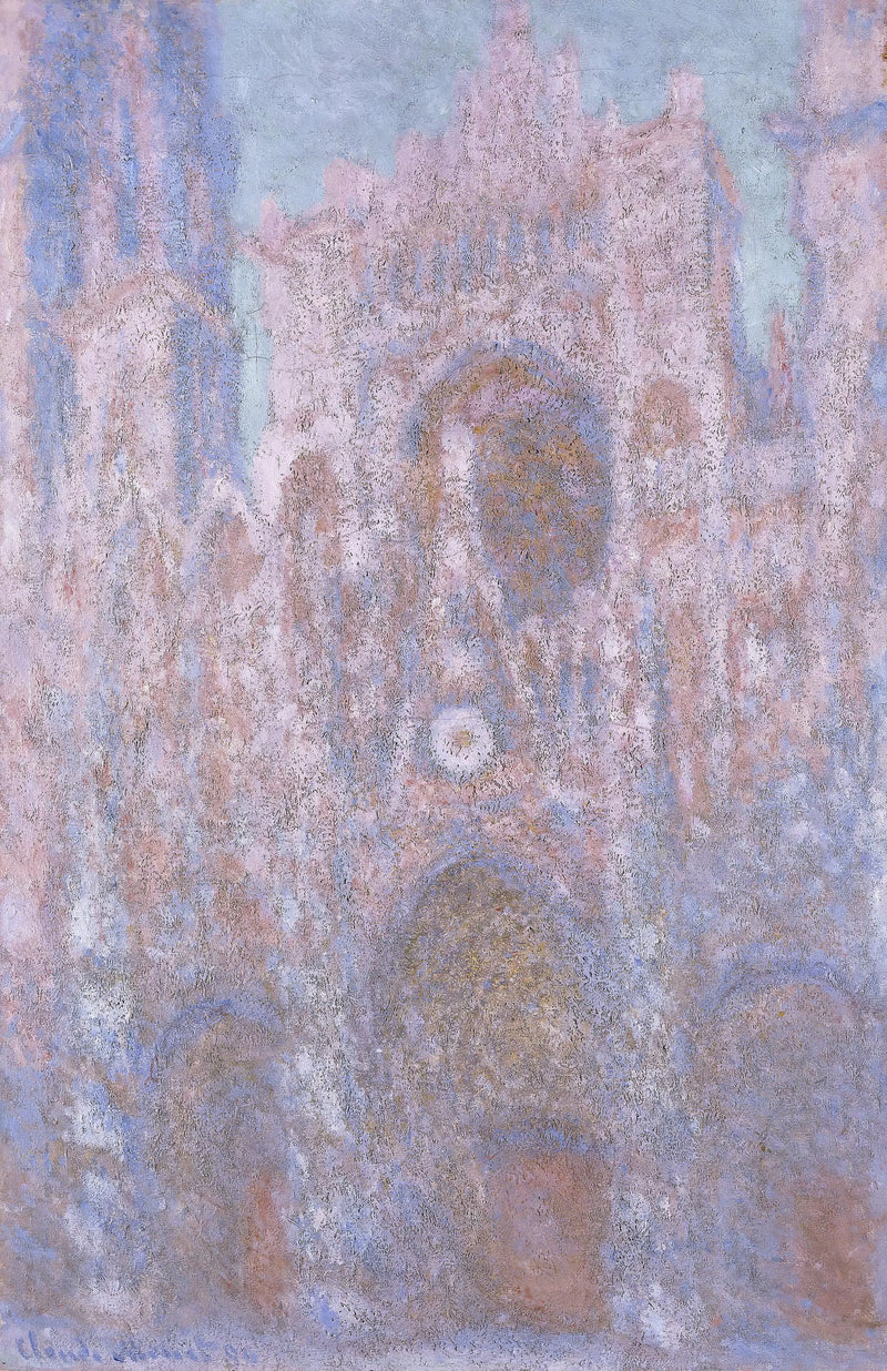Rouen Katedral, Symfoni i grå og rosa - Claude Monet