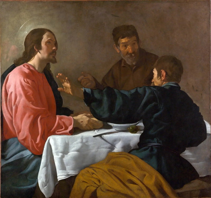Den sidste nadver af Emmaus - Diego Velázquez