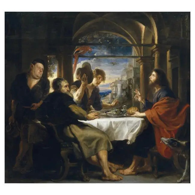 Emmausmåltidet - Peter Paul Rubens