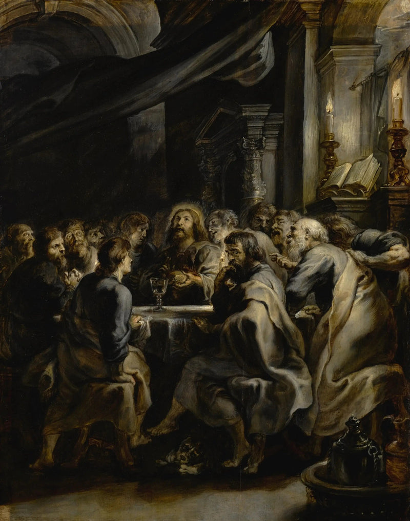 Den Sidste Nadver, ca. 1631-1632 - Peter Paul Rubens