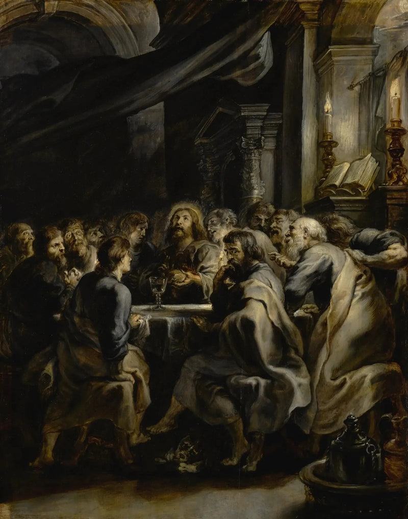 Den Sidste Nadver, ca. 1631-1632 - Peter Paul Rubens