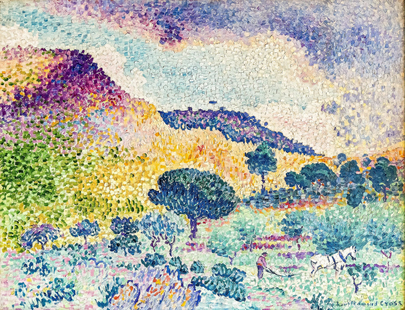 La Chaîne des Maures - Henri-Edmond Cross