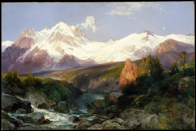 Tetons-kæden - Thomas Moran