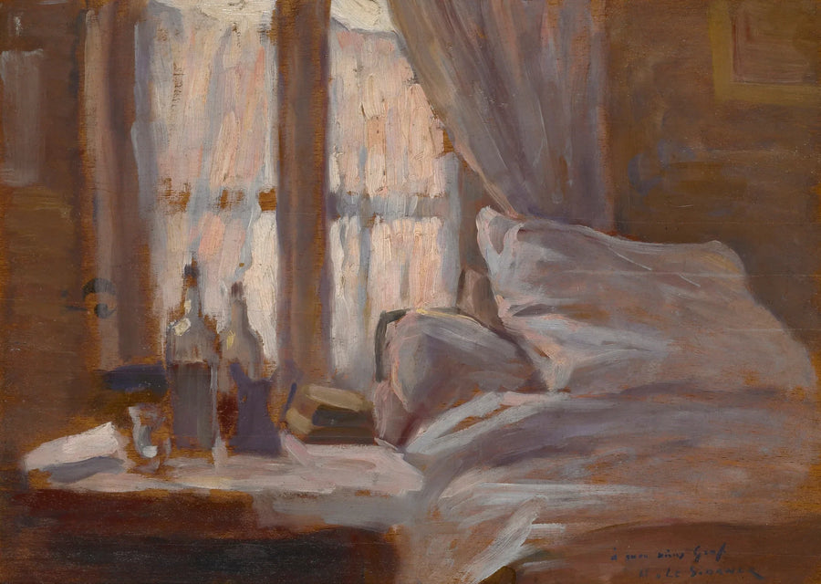 Soveværelse - Henri Le Sidaner