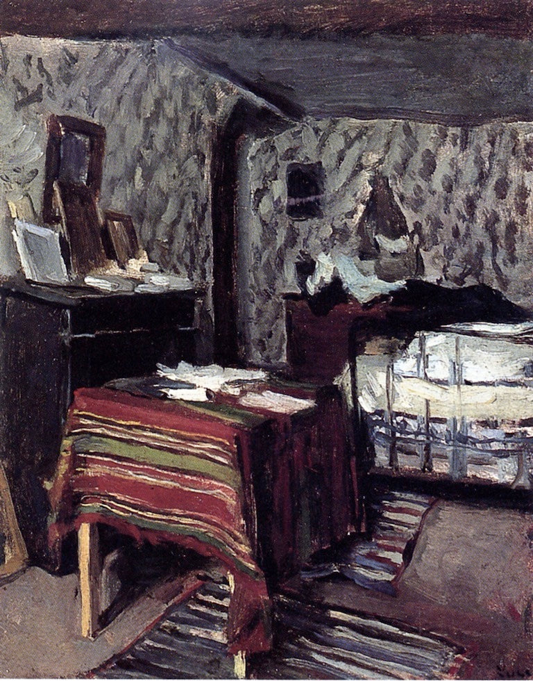 Kunstnerens Værelse, Lavin Gade - Maximilien Luce