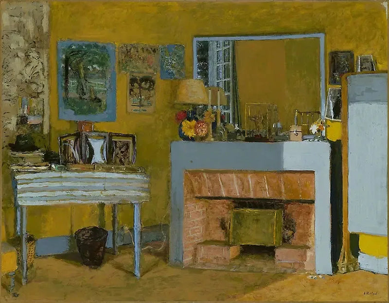 Vuillards værelse i Clayes - Édouard Vuillard