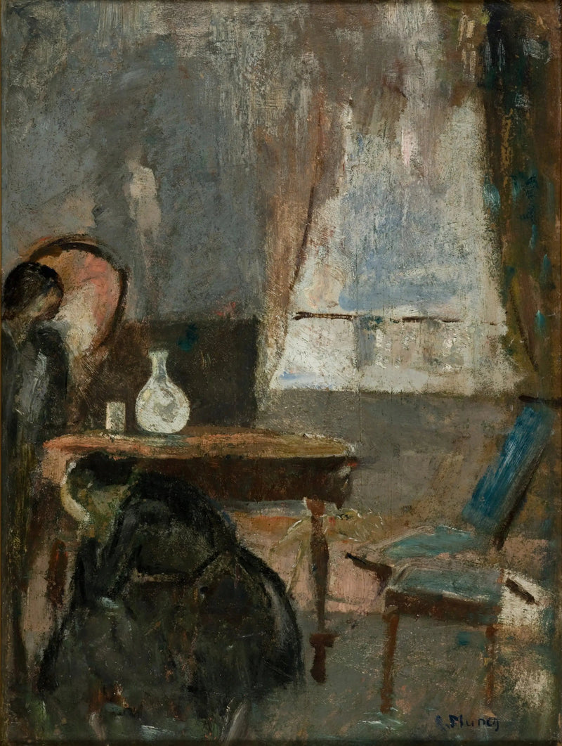 Sygeværelset - Edvard Munch
