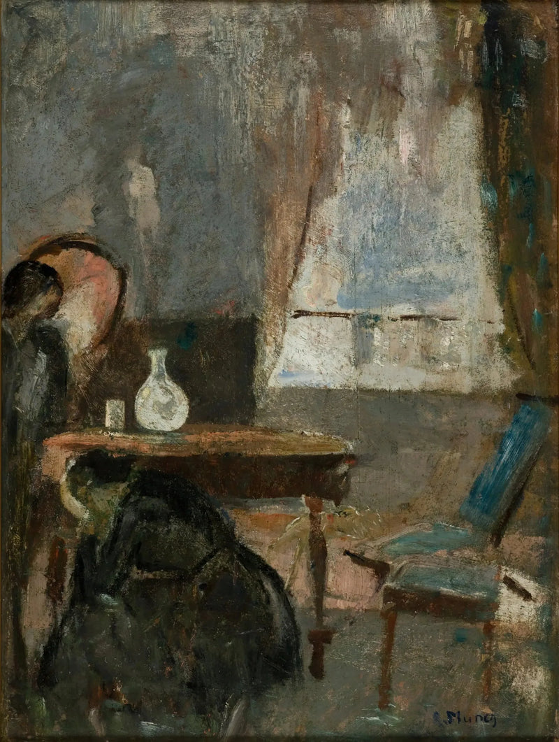 Sygeværelset - Edvard Munch