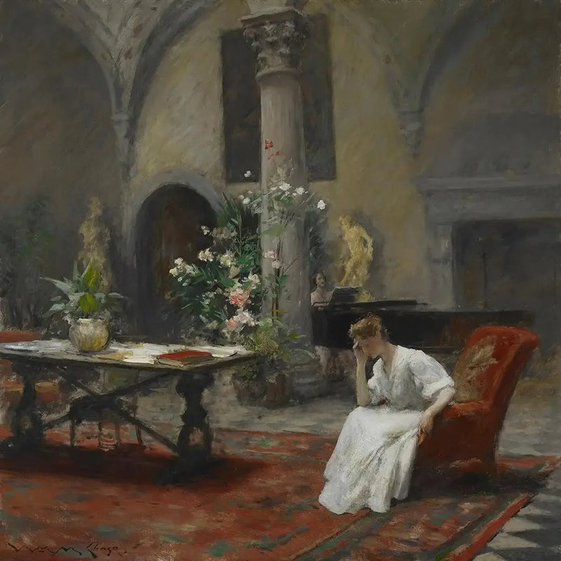 Sangen - William Merritt Chase