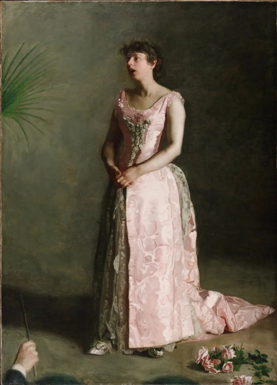 Koncertsangerinde - Thomas Eakins
