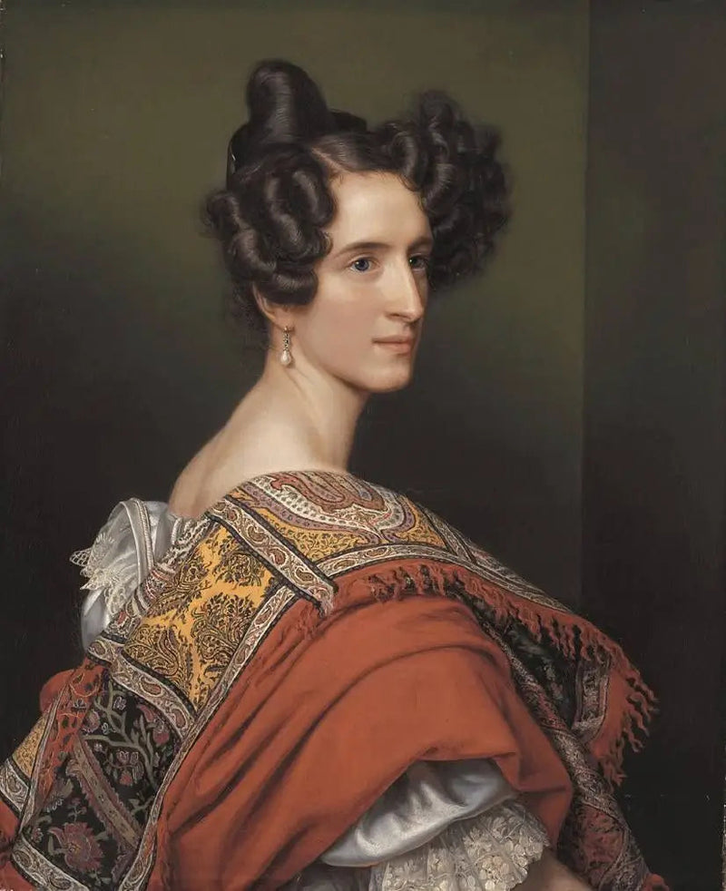 Sangerinden ved hoffet Katharina Sigl-Vespermann - Joseph Karl Stieler