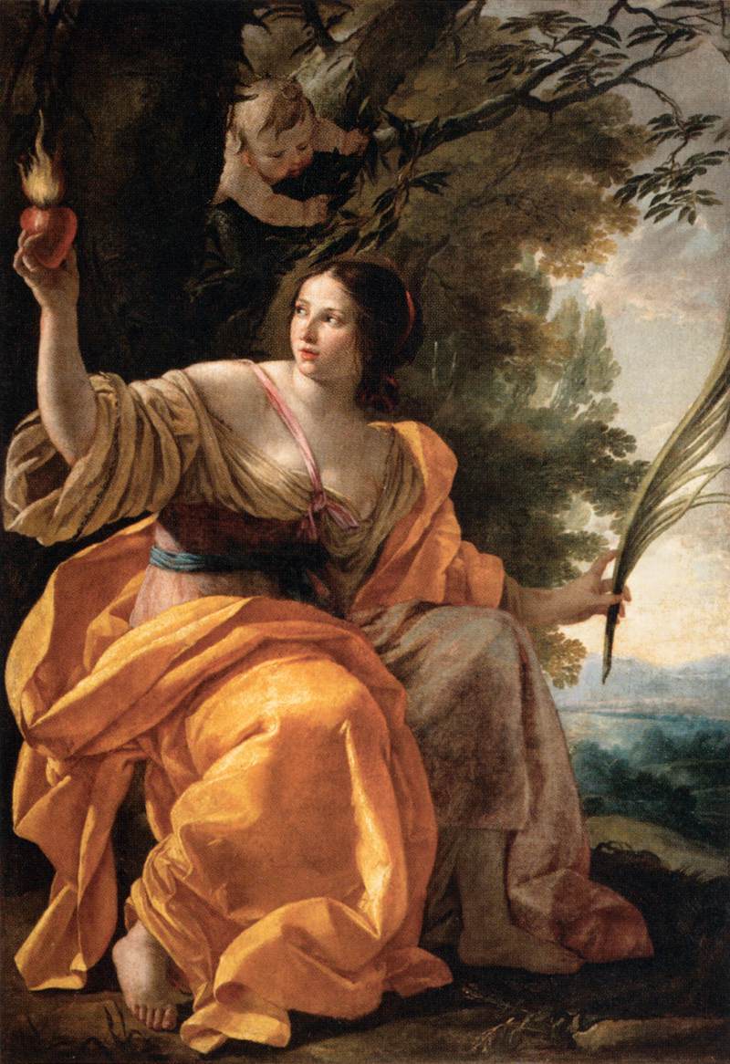 Den himmelske barmhjertighed - Simon Vouet