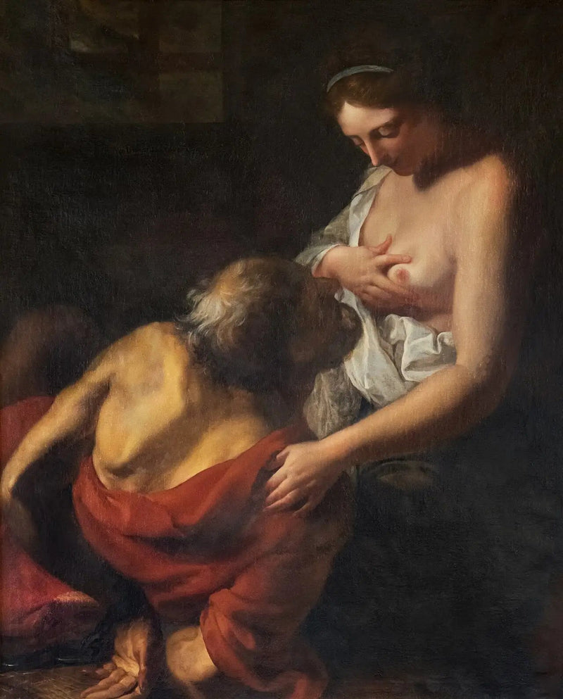 Den romerske velgørenhed - Pierre Subleyras