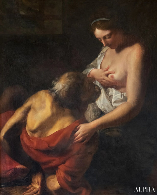 La charité romaine - Pierre Subleyras Reproductions de tableaux à la peinture à l’huile