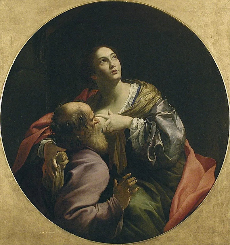 Den romerske velgørenhed - Simon Vouet