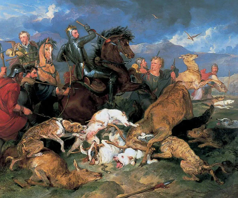 Jagten på Chevy Chase - Edwin Henry Landseer