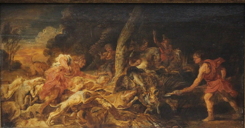 Caledoniens Jagt på vildsvin - Peter Paul Rubens