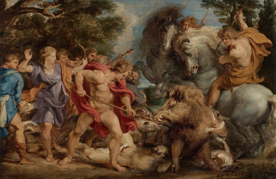 Kalydons vildsvinejagt - Peter Paul Rubens