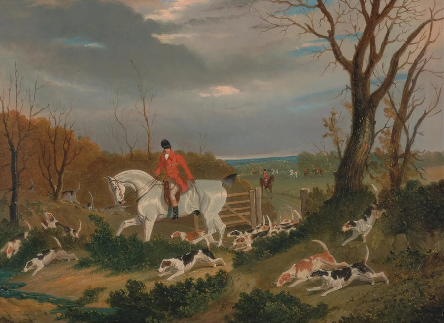Jagt i Suffolk: Mod den dækkende nær Herringswell - John Frederick Herring, Sr.