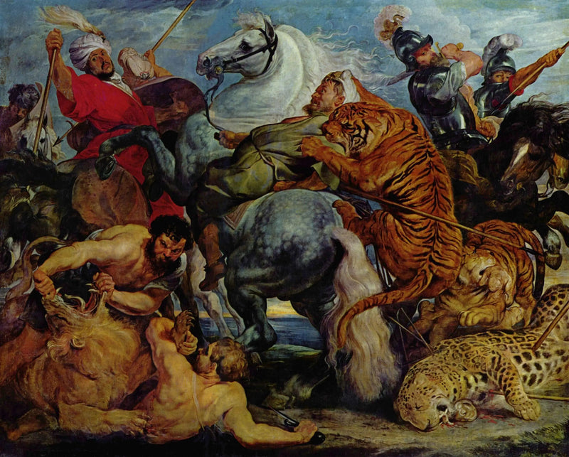Tigrejagt - Peter Paul Rubens
