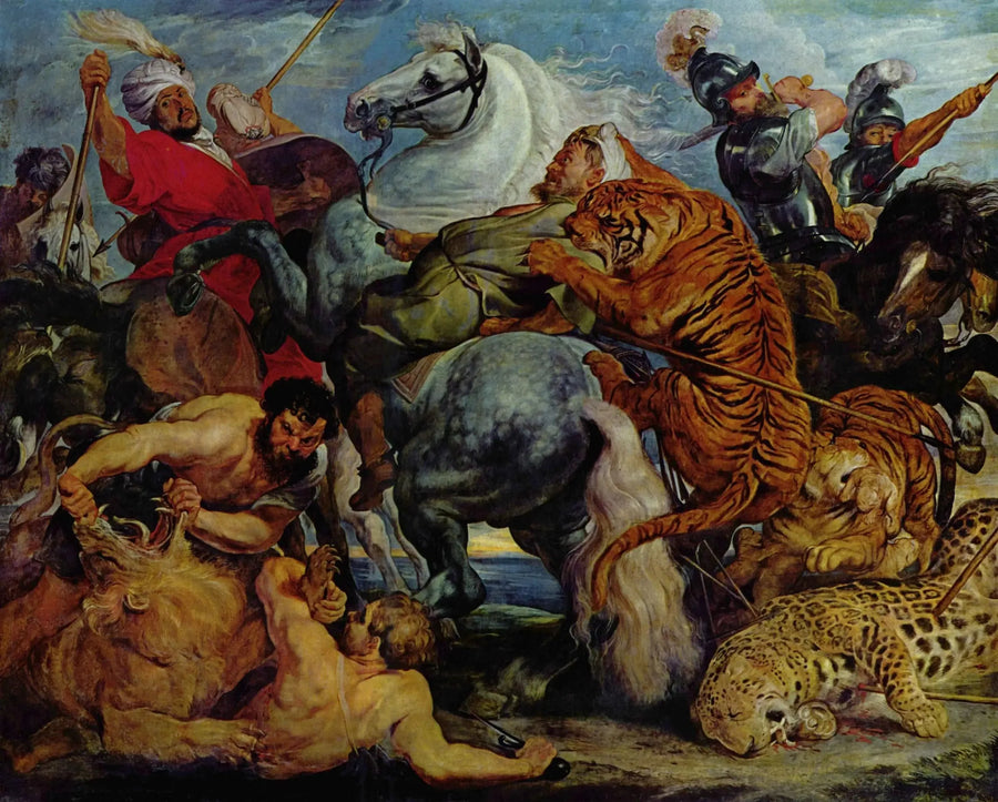 Tigrejagt - Peter Paul Rubens