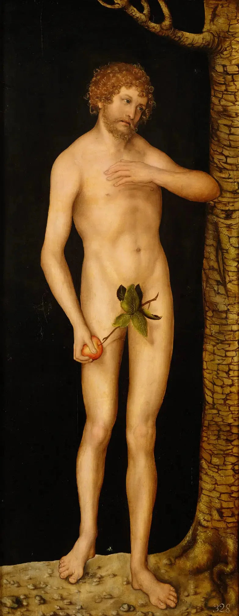 Adam - Lucas Cranach den Ældre