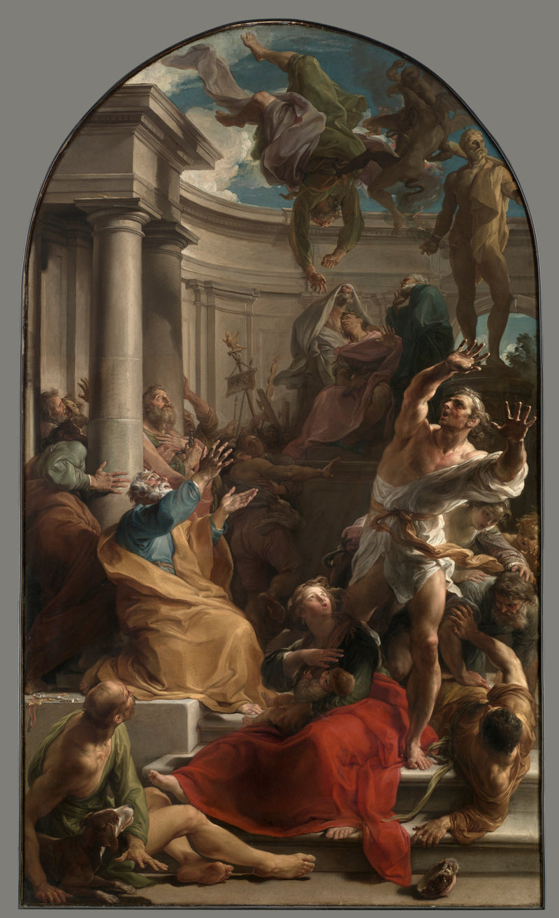 Simon Magus' Fald - Pompeo Batoni