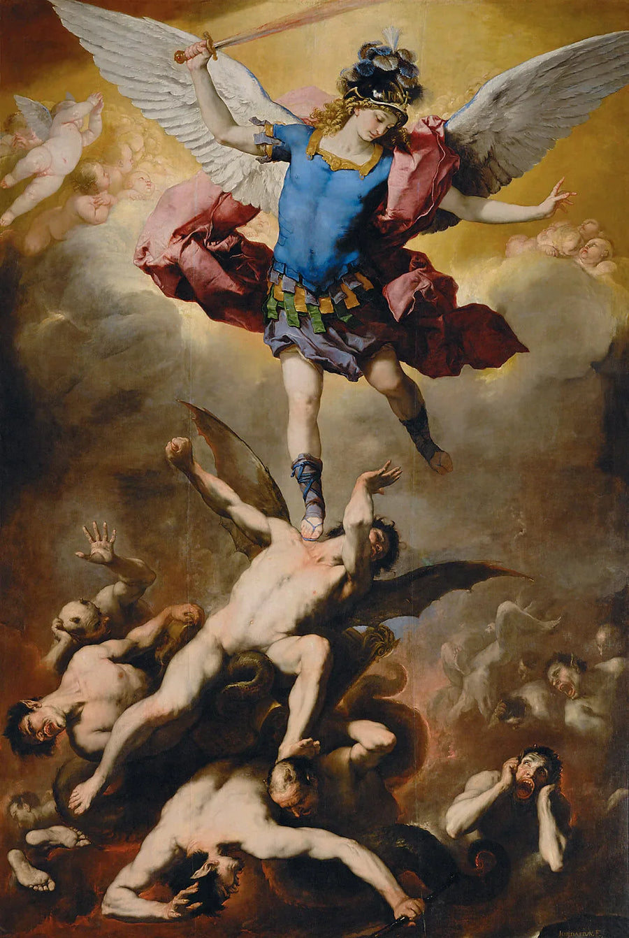 De faldne engles fald - Luca Giordano