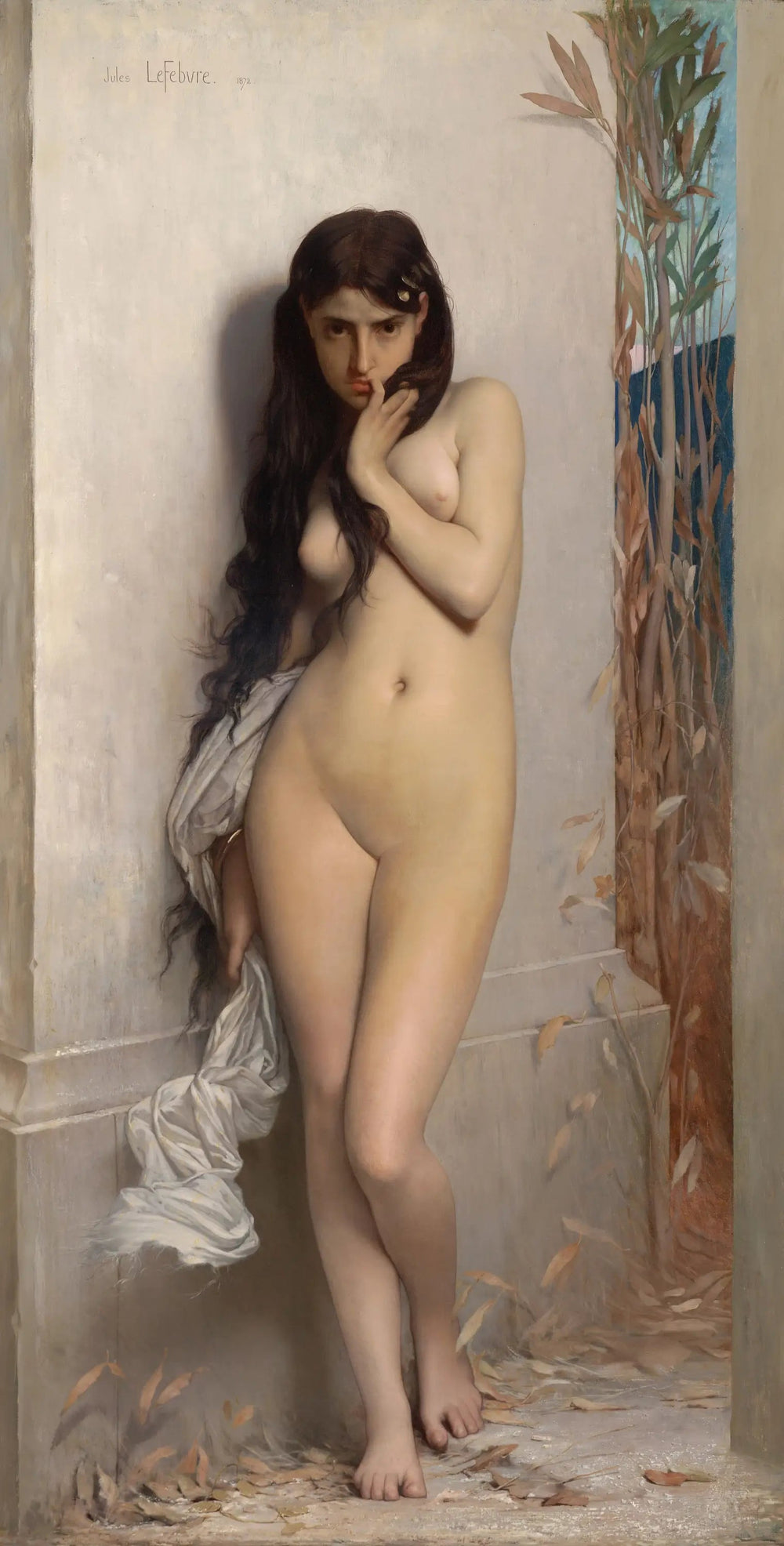 La Cigale - Jules Lefebvre image 1 tableau peint à l’huile sur toile