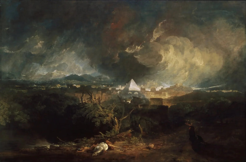Den Femte Plage i Egypten - J. M. W. Turner