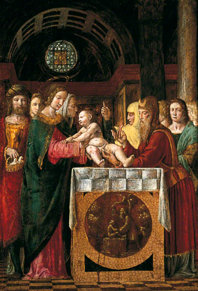 Kristi omskærelse - Bernardino Luini