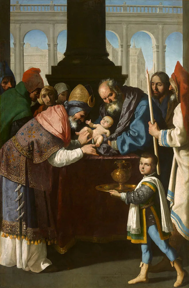 La Circoncision - Francisco de Zurbarán