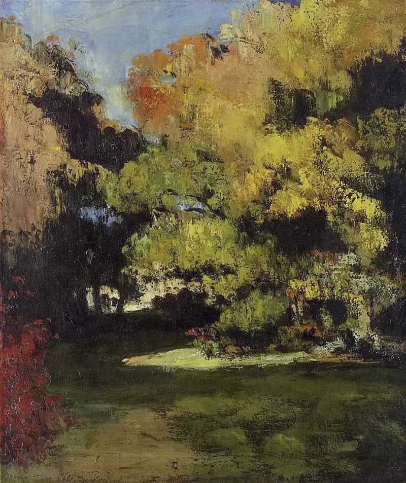 Lysningen - Paul Cézanne