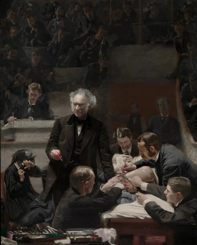 La Klinik af Dr. Gross - Thomas Eakins