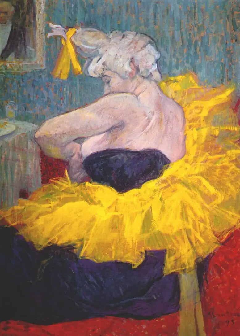 Klovnen Cha-U-Kao - Henri de Toulouse-Lautrec