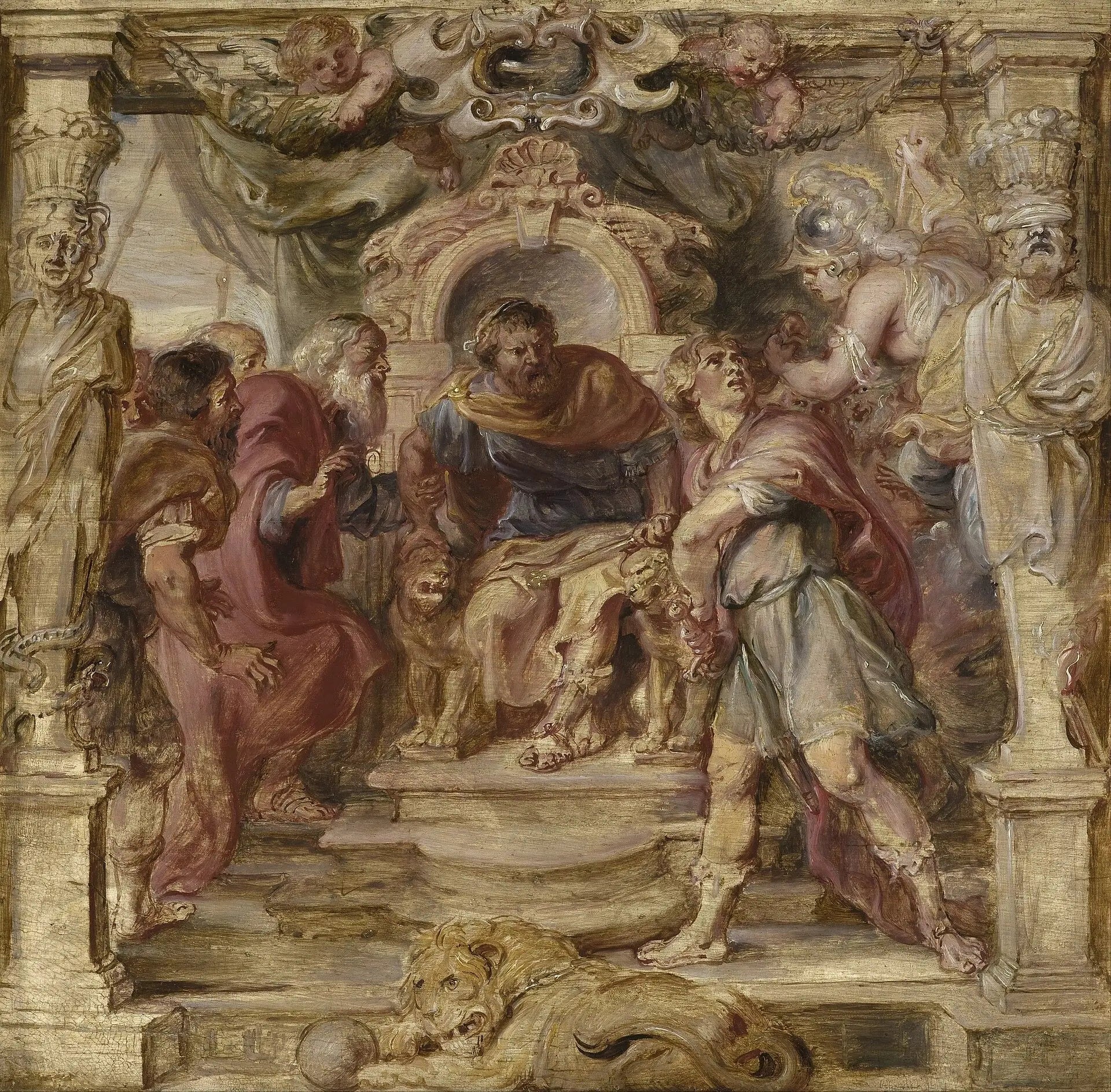 La colère d'Achille - Peter Paul Rubens image 1 reproduction réalisée par Alpha Reproduction