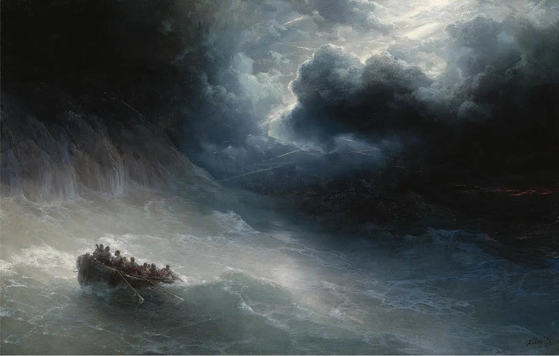 Havets vrede - Ivan Aïvazovski