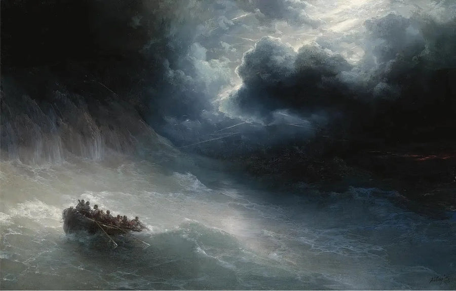 Havets vrede - Ivan Aïvazovski