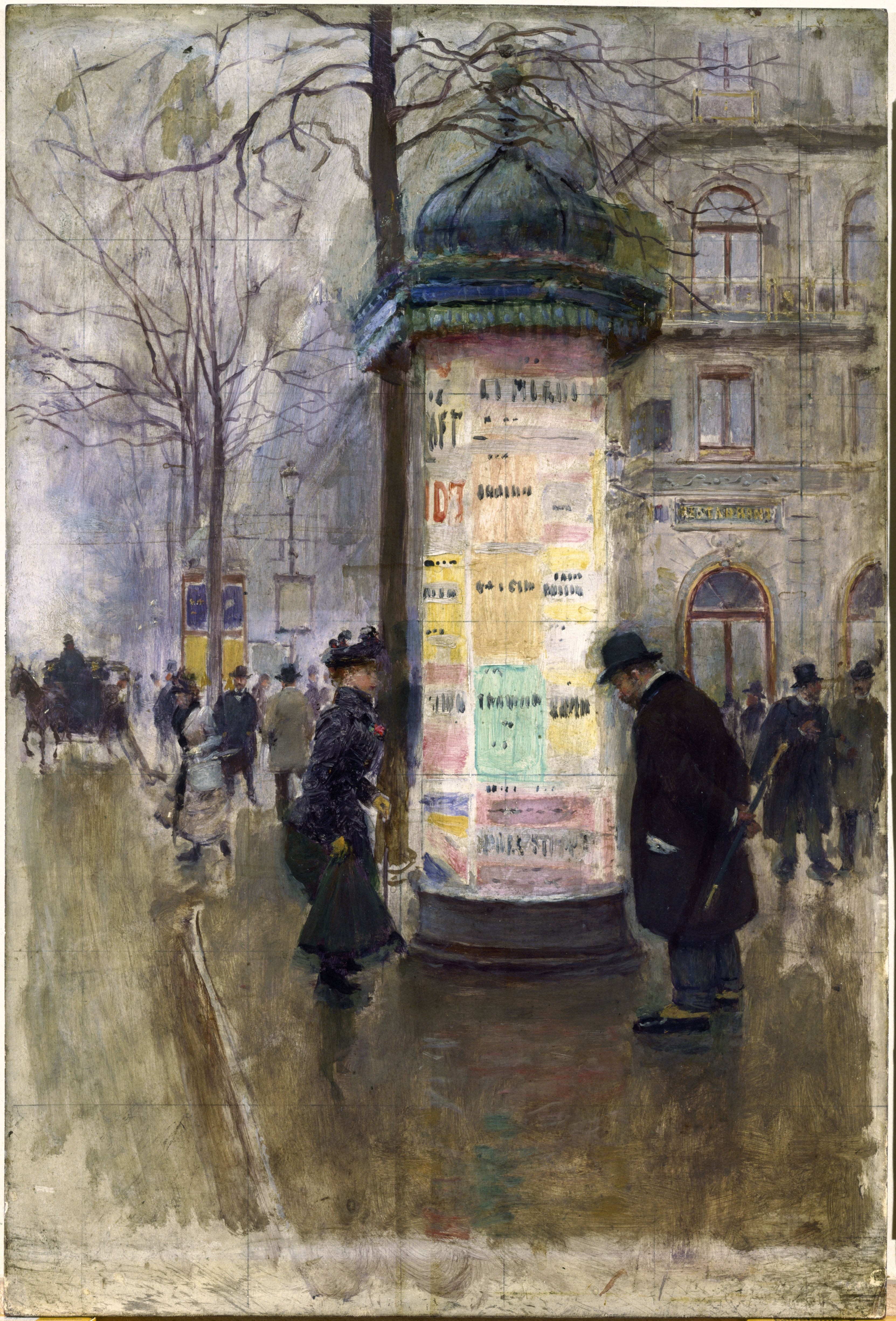 Morris-kolonnen - Jean Béraud