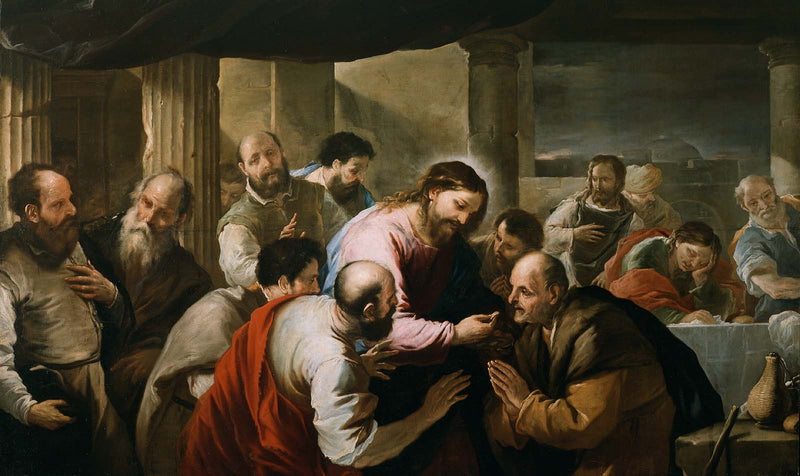 Nadveret for apostlene - Luca Giordano