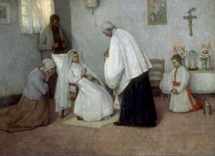 Den sidste nadver - Henri Le Sidaner