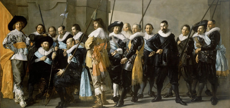 La Compagnie du capitaine Reinier Réael, dite « Den Magre Kompagni » - Frans Hals