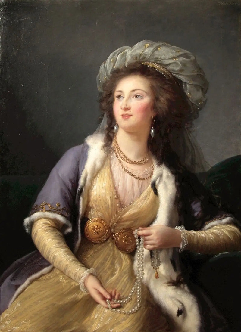 Grevinden af Clermont-Tonnerreen-sultanen - Élisabeth Vigée Le Brun