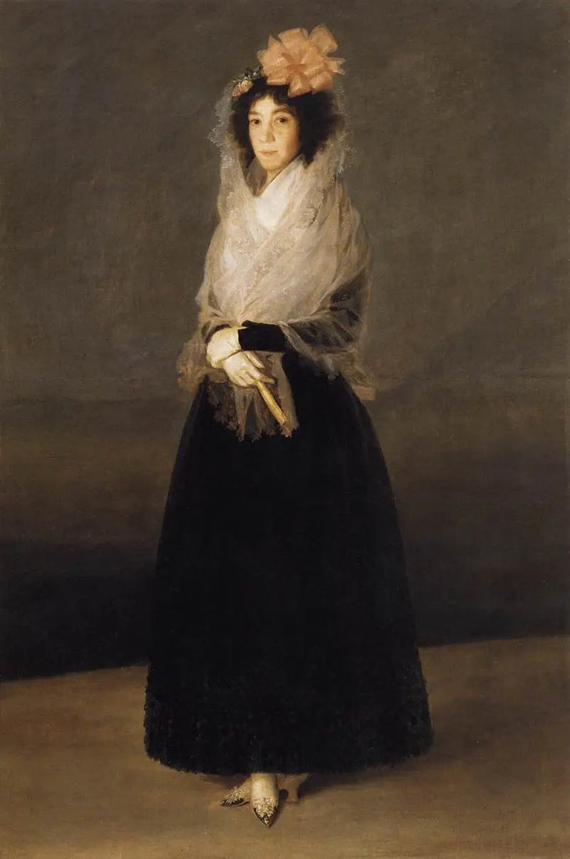 Grevinde del Carpio, markise af La Solana - Francisco de Goya