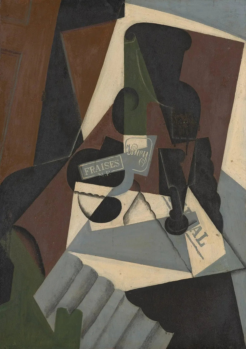 Jordbærmarmelade - Juan Gris