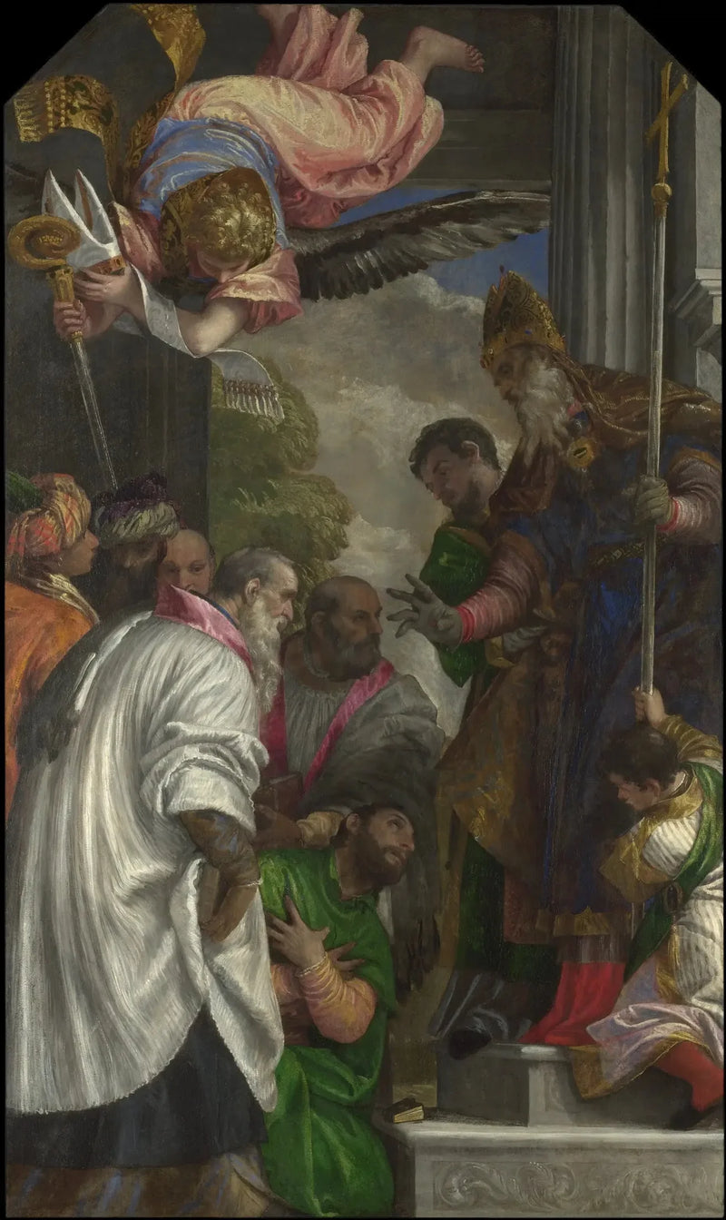 Saint Nikolas' Indvielse - Paul Véronèse