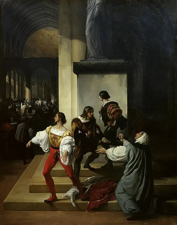 La Conspiration des Lampugnani - Francesco Hayez - Alpha Reproduction