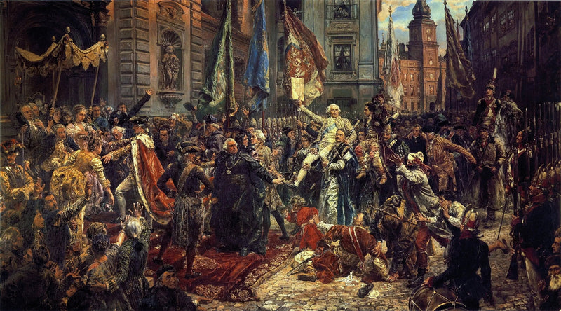 Den 3. maj 1791's forfatning - Jan Matejko