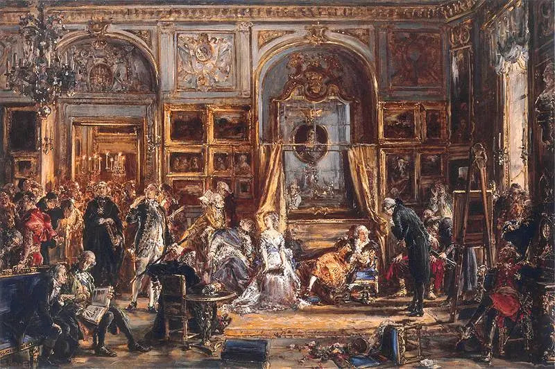 Grundloven af 3. maj. Fireårig Sejm. Uddannelseskommission. Skillevæg. FN D. 1795. - Jan Matejko