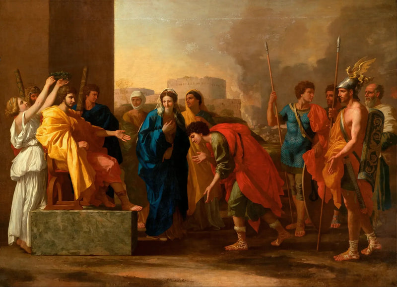 Scipios Selvbeherskelse - Nicolas Poussin